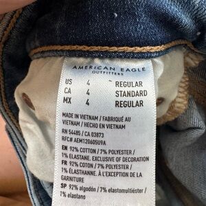 American Eagle Outfitters Men's Dark Wash Jeans